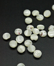 Nasturi Din Sidef, 8mm, Ivoire
