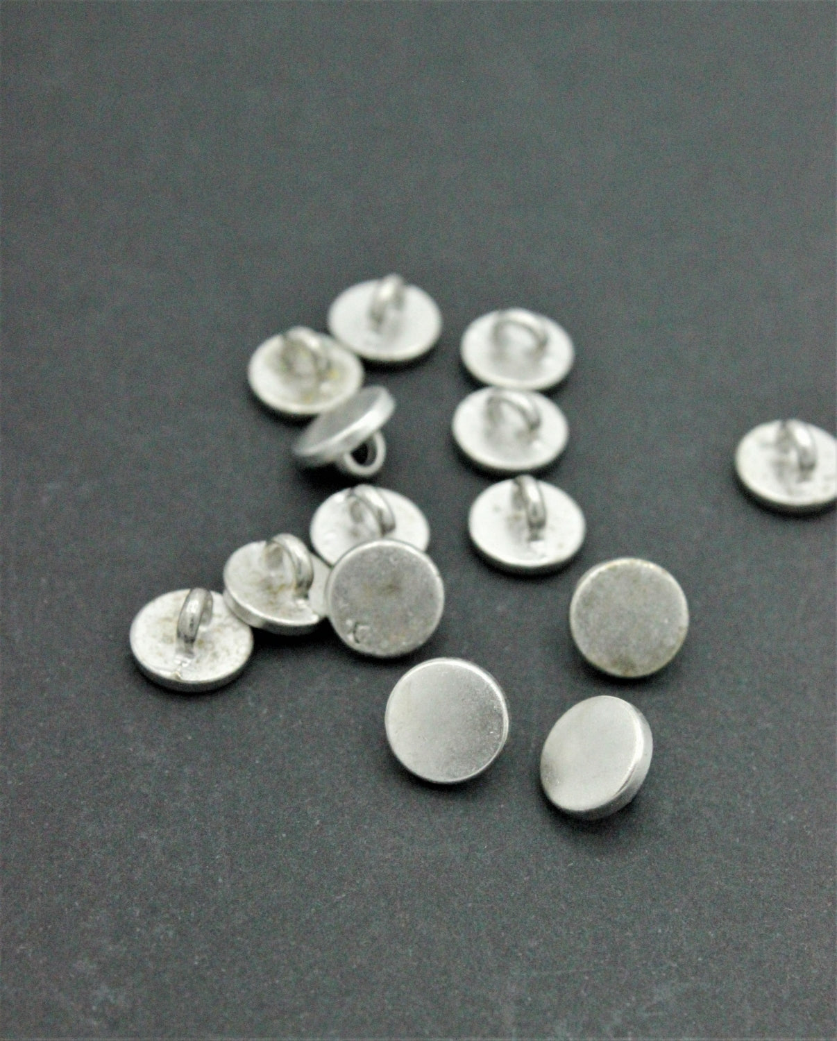 Nasturi Metalici, 10mm, Argintiu