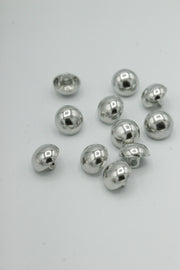 Nasturi Metalici, 11mm, Argintiu