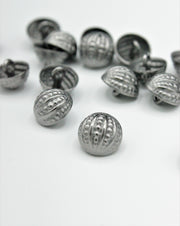Nasturi Metalici 12mm, Argintiu Anichizat