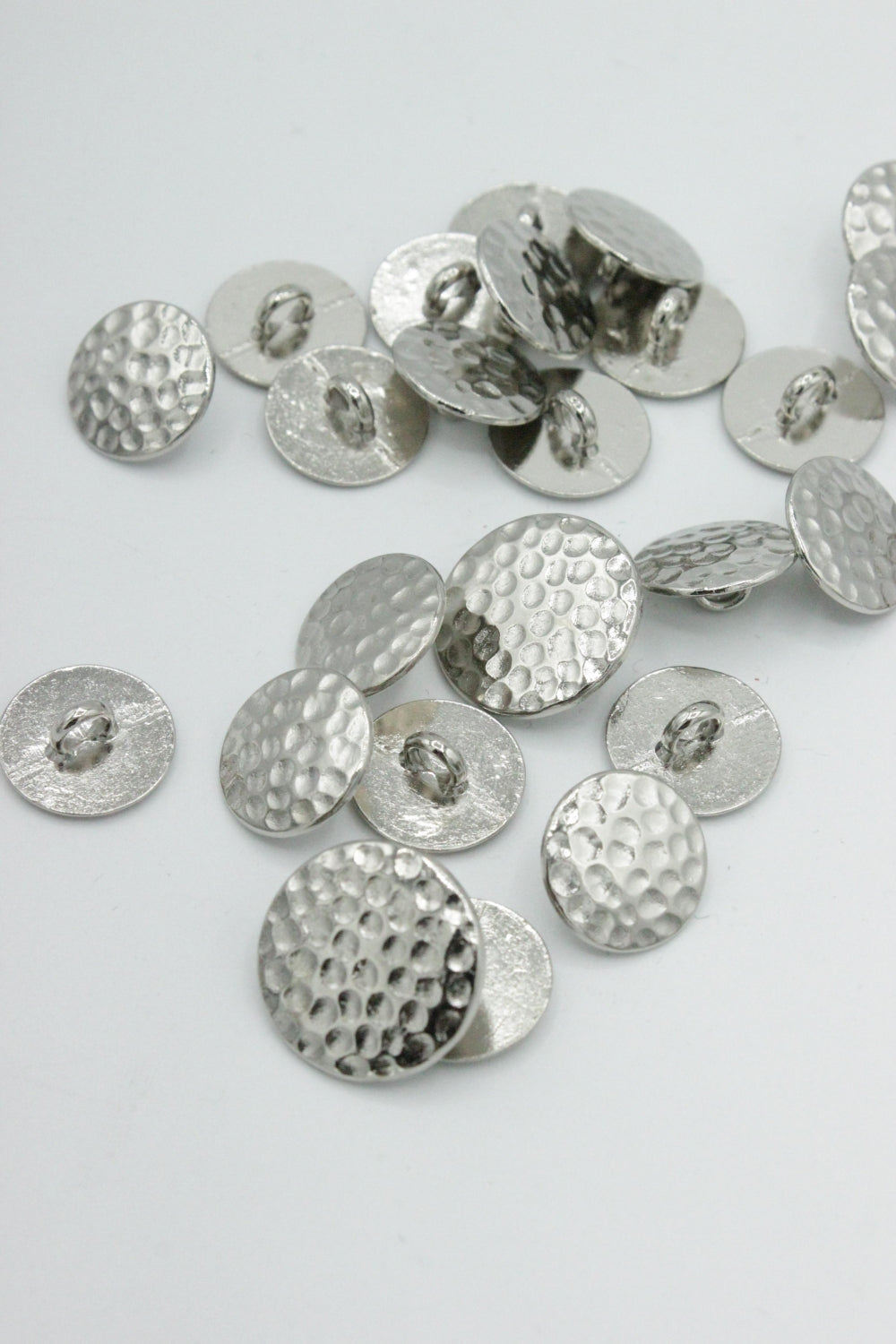 Nasturi Metalici, 13mm, Argintiu