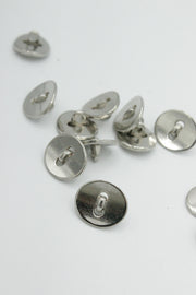 Nasturi Metalici 13x15mm, Argintiu