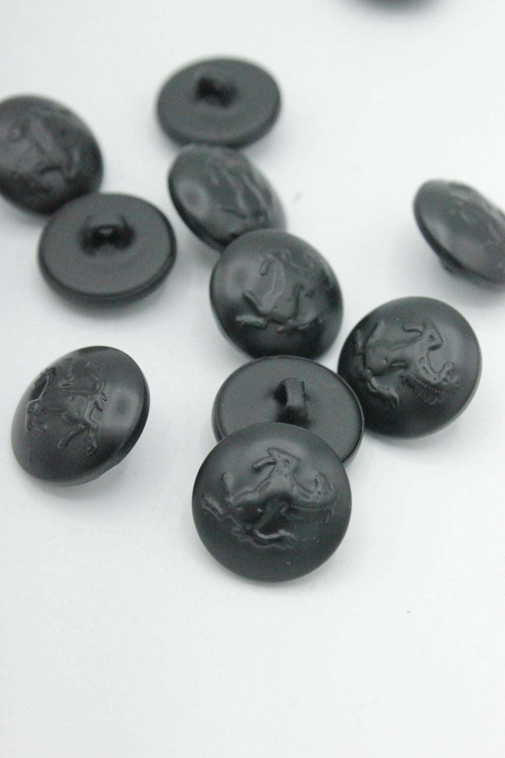 Nasturi Metalici, 17mm, Negru