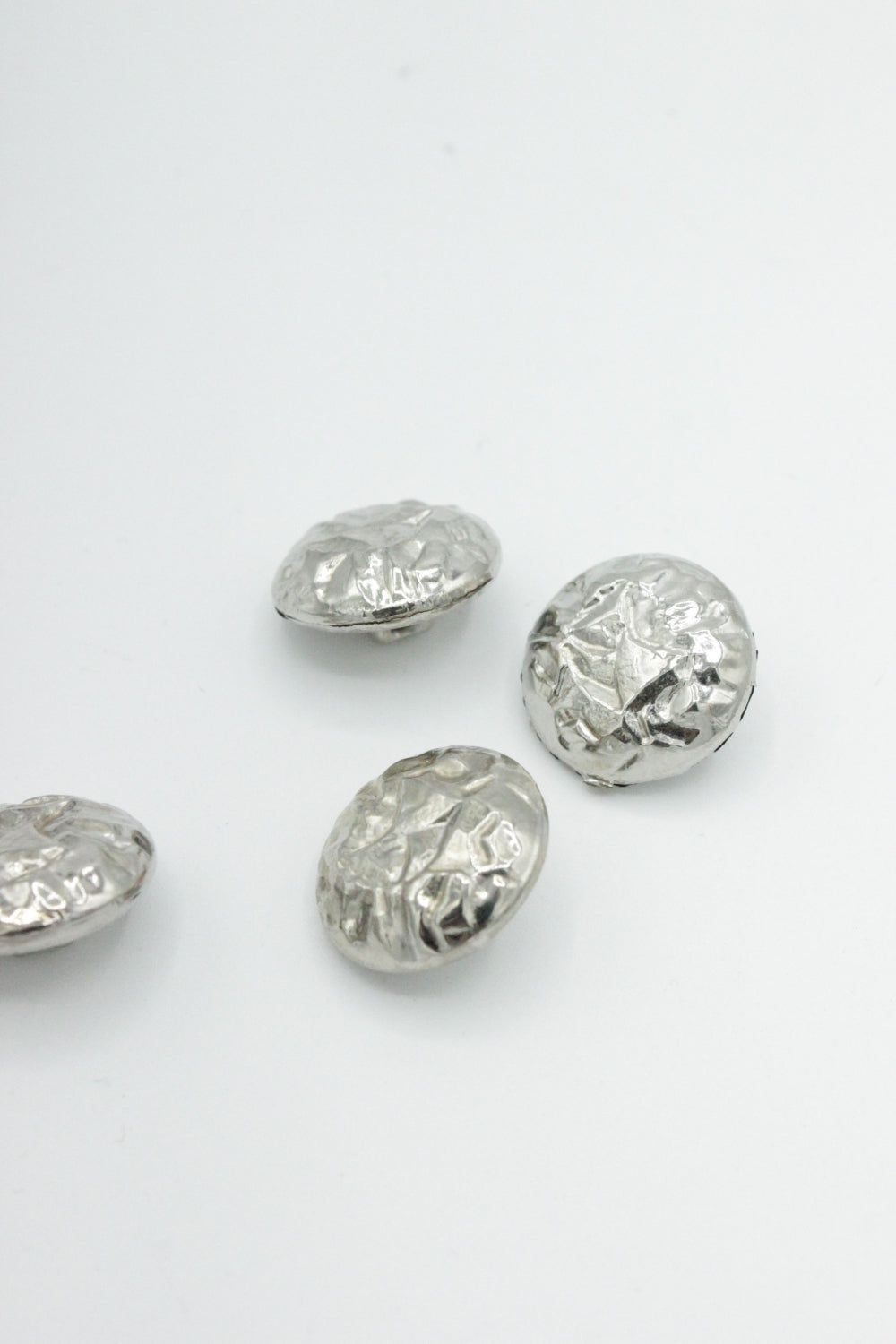 Nasturi Metalici, 18mm, Argintii