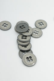 Nasturi Metalici, 18mm, Crem Gri