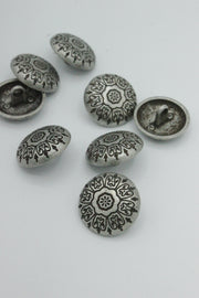 Nasturi Metalici, 20mm, Argintii