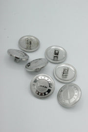 Nasturi Metalici, 20mm, Argintii