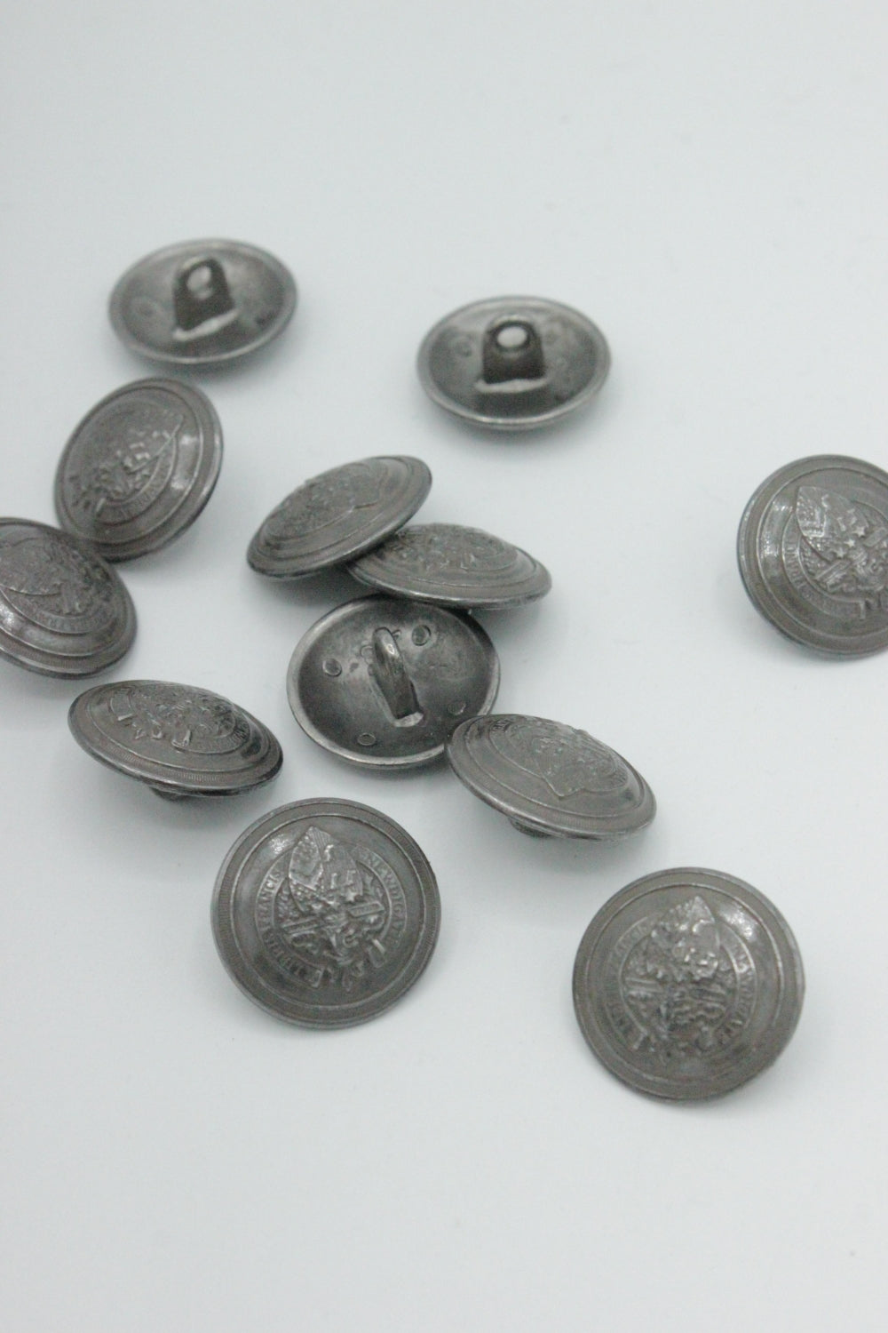 Nasturi Metalici, 20mm, Argintii