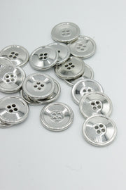 Nasturi Metalici, 20mm, Argintii