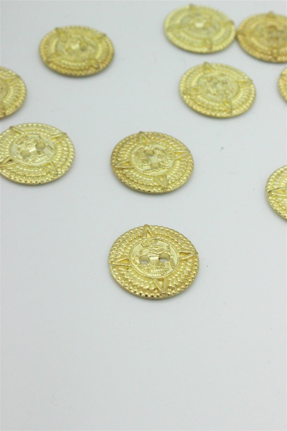 Nasturi Metalici, 20mm, Auriu