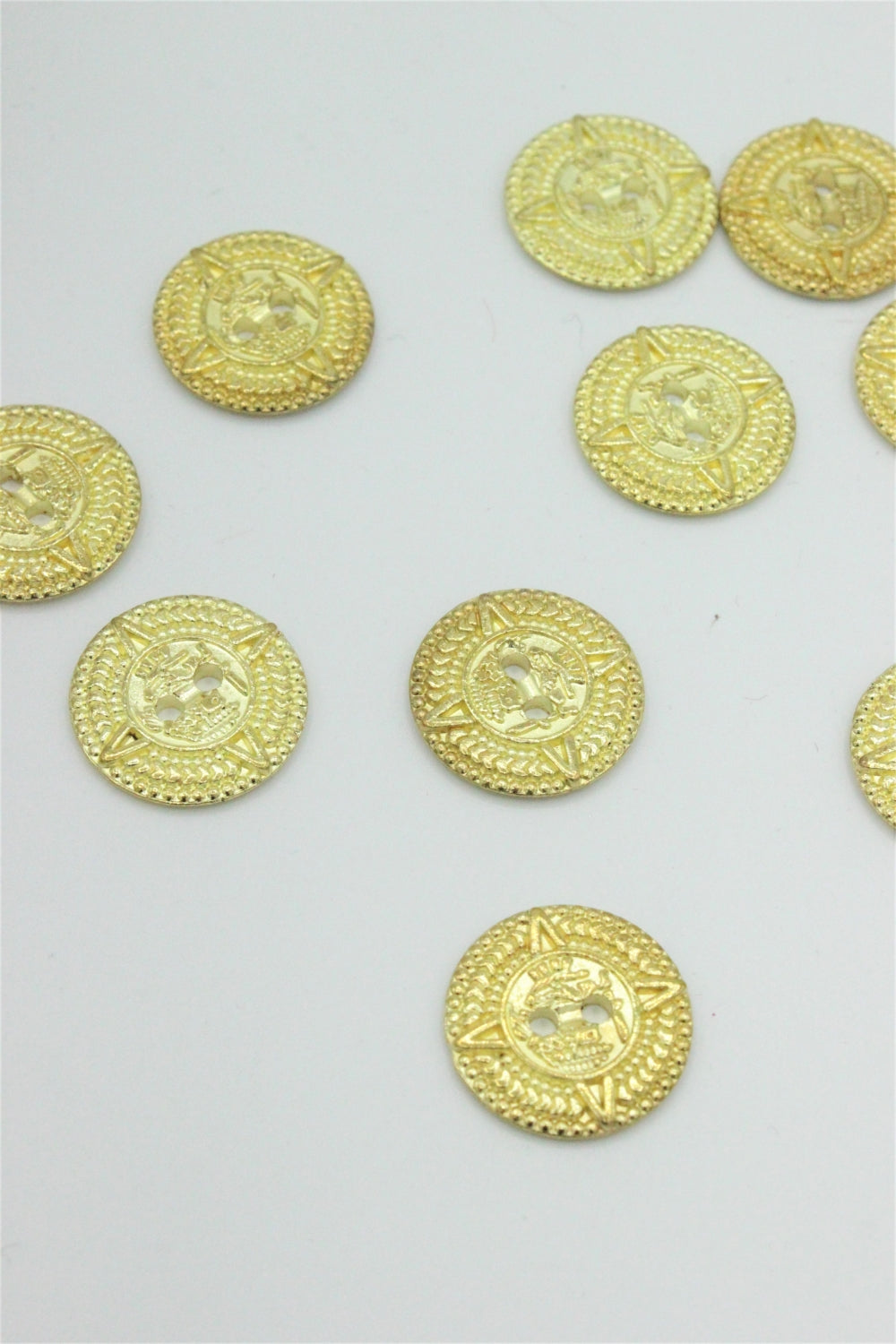 Nasturi Metalici, 20mm, Auriu