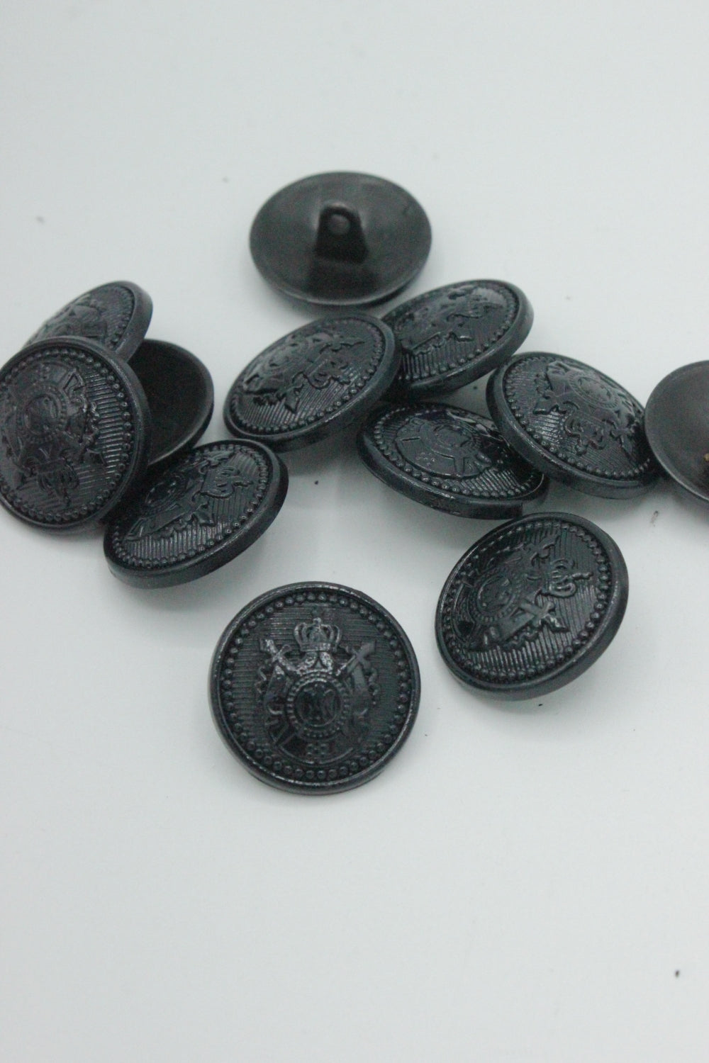Nasturi Metalici, 20mm, Negru