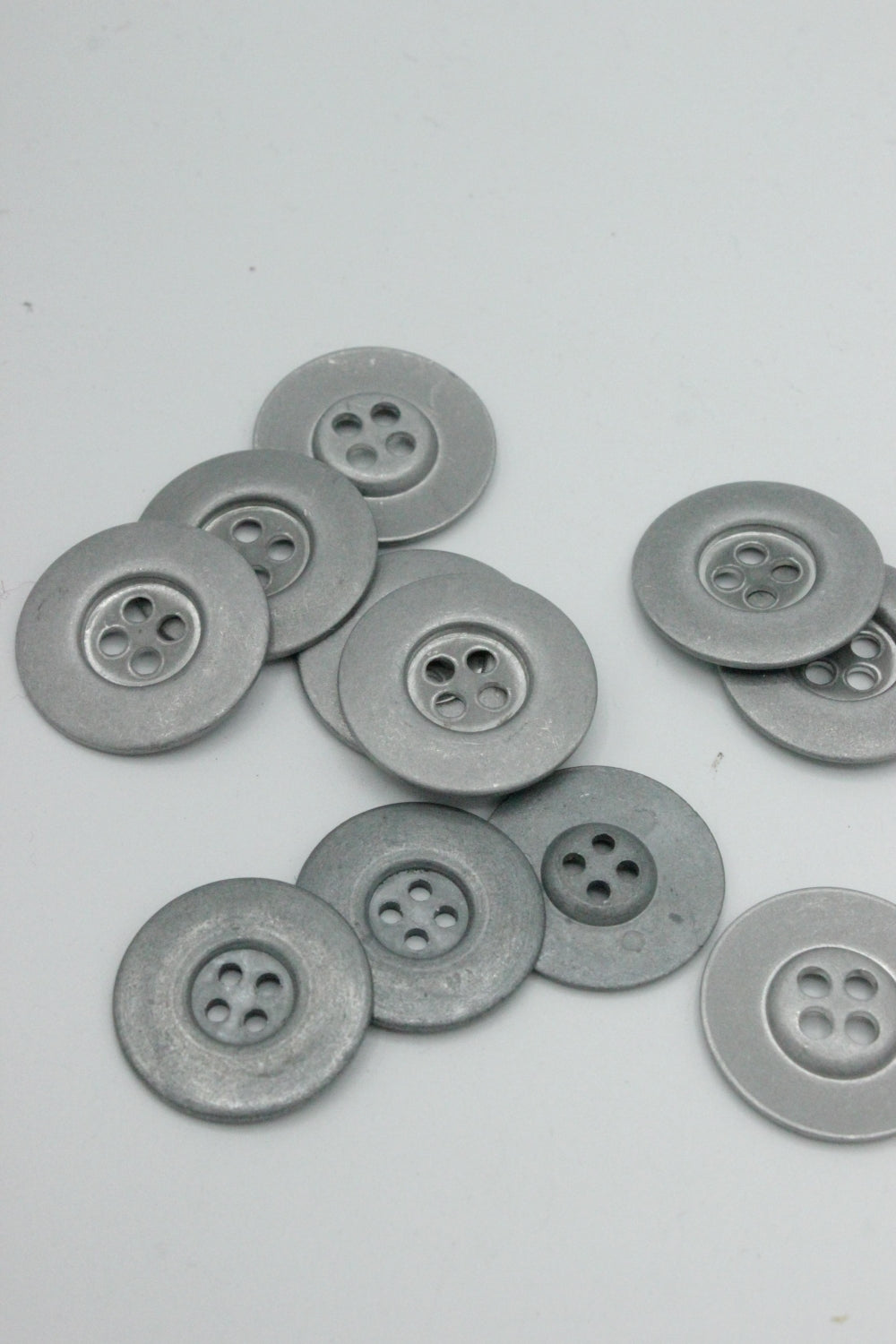 Nasturi Metalici, 21mm, Argintiu