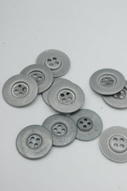 Nasturi Metalici, 21mm, Argintiu