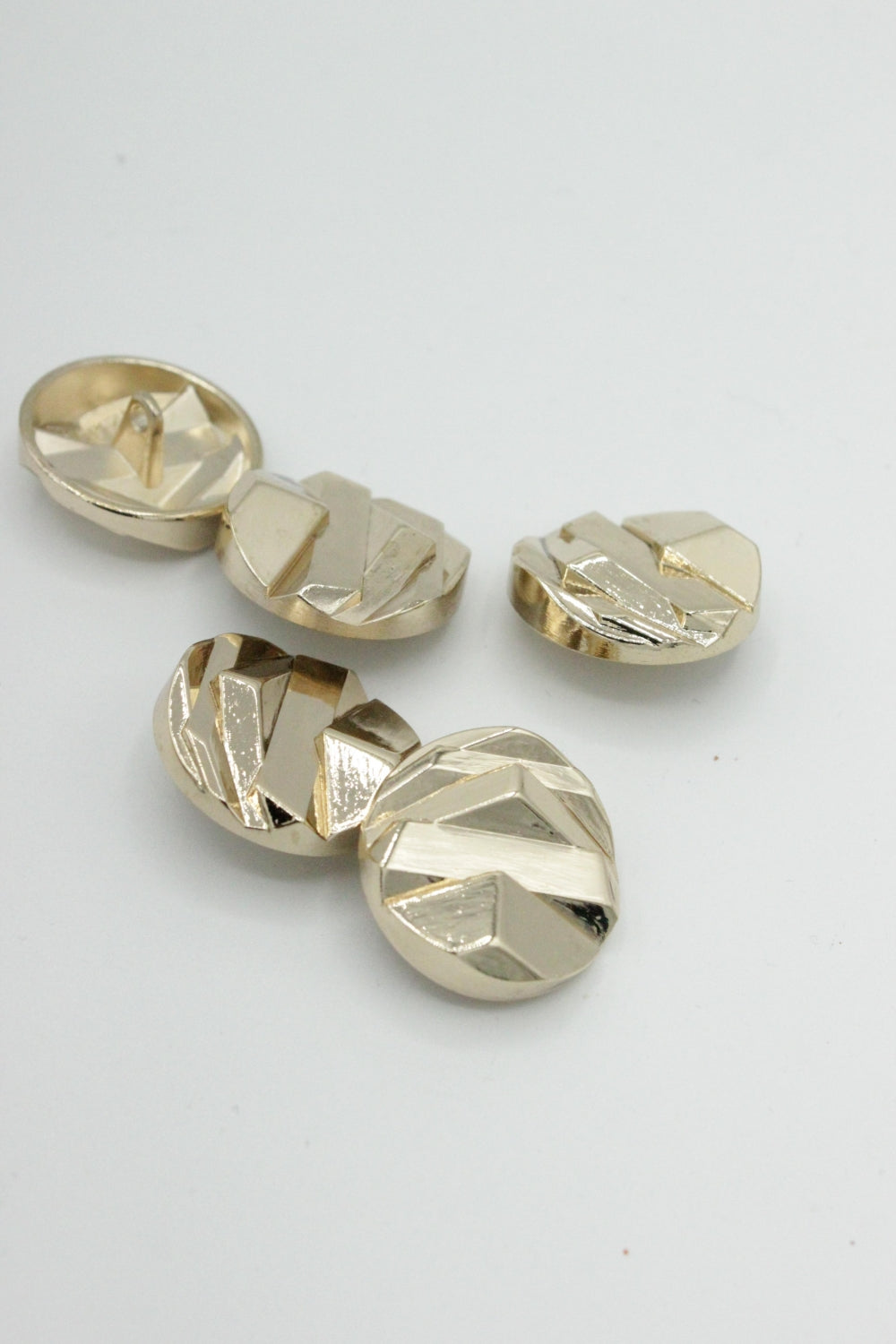 Nasturi Metalici, 22mm, Auriu
