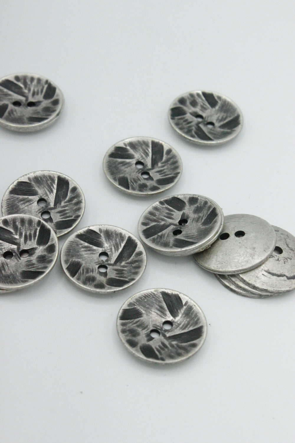 Nasturi Metalici, 23mm, Argintiu