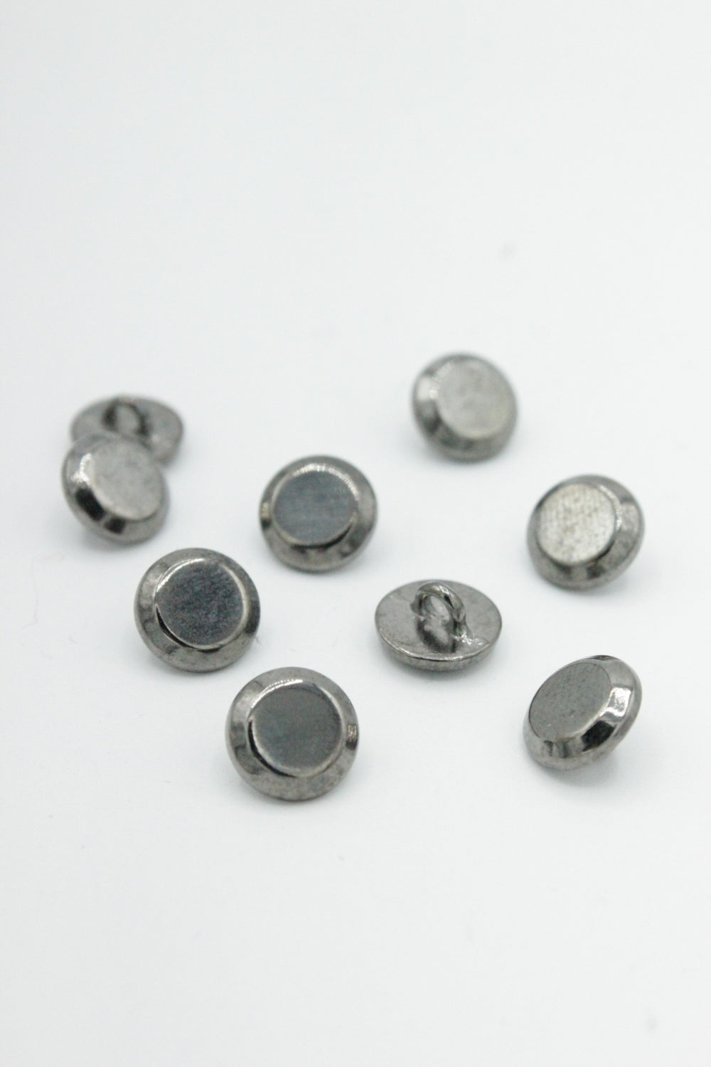 Nasturi Metalici, 7mm, Argintiu Inchis