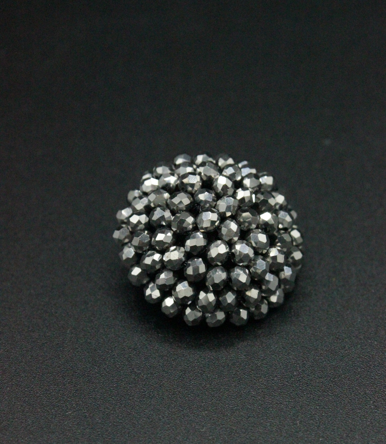 Nasturi Ocazie Cu Margele, 30mm, Gri