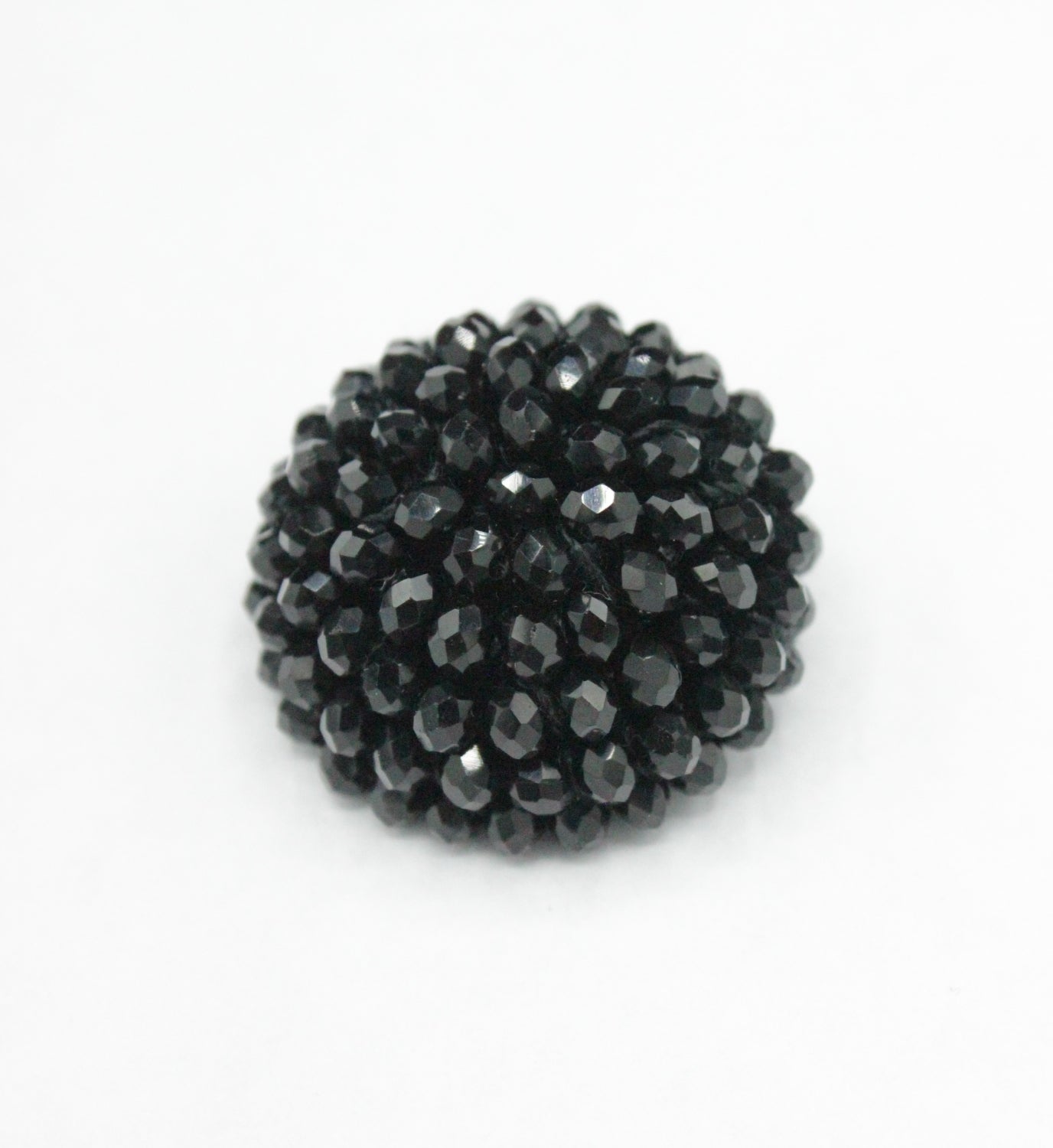 Nasturi Ocazie Cu Margele, 30mm, Negru