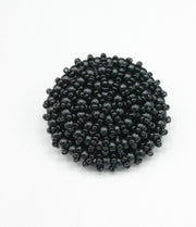 Nasturi Ocazie Cu Margele, 45mm, Negru