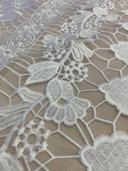 Organza Brodata Ivoire