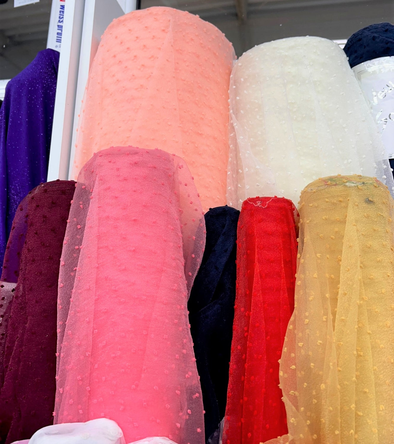 Organza Cu Buline
