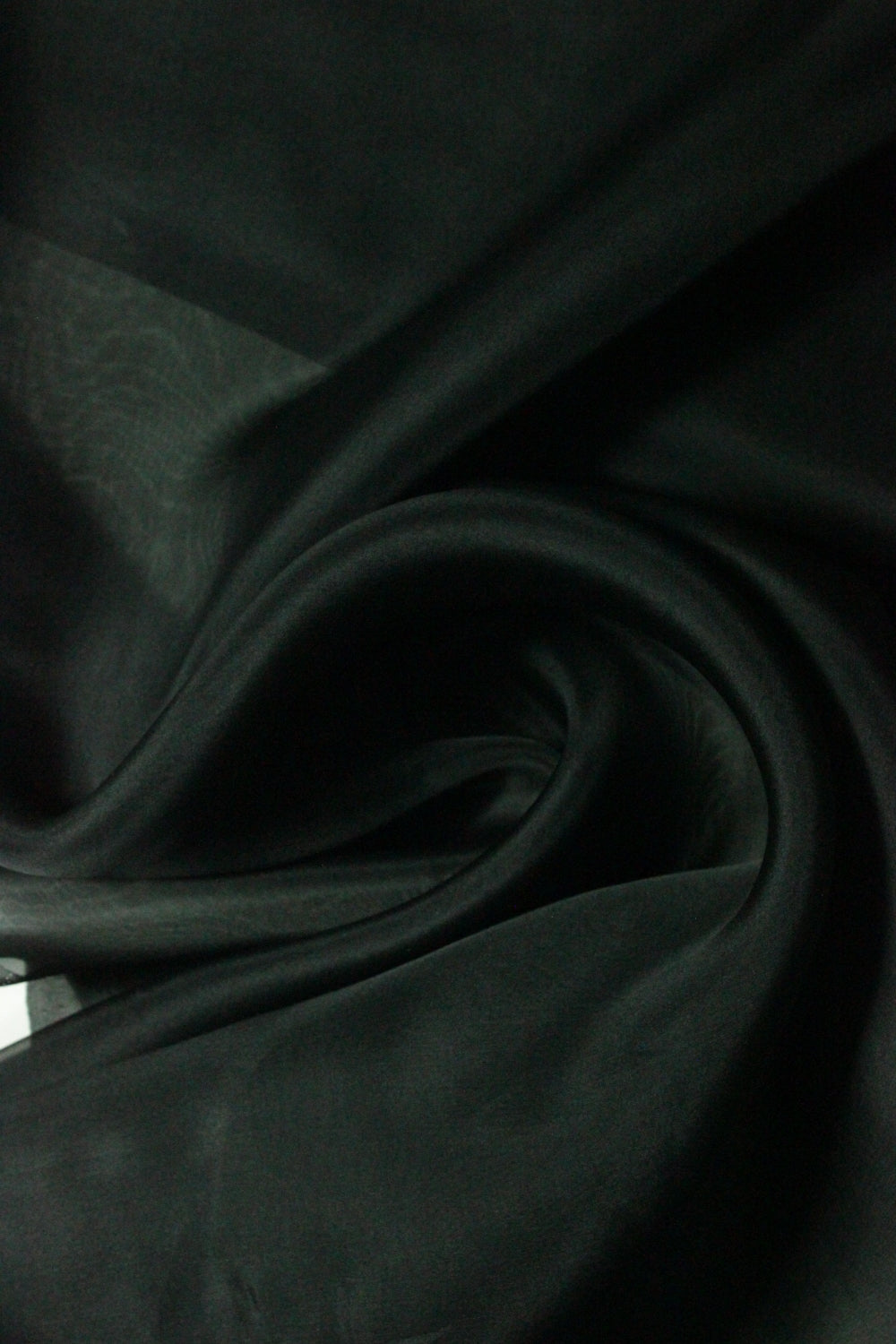 Organza De Matase Naturala, Negru