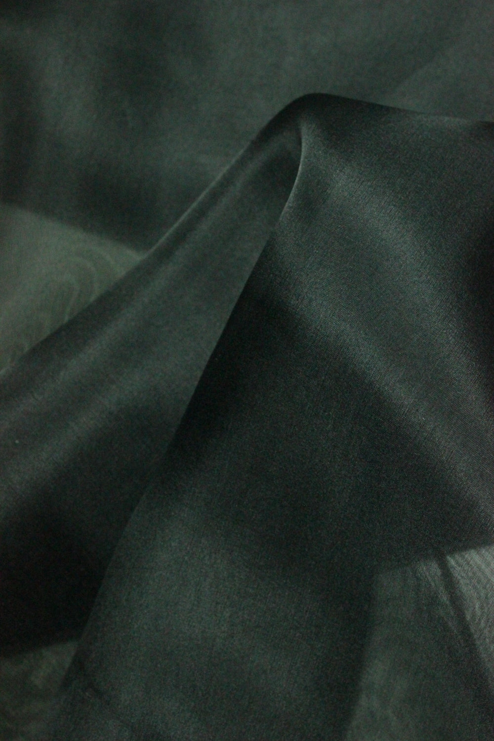 Organza De Matase Naturala, Negru