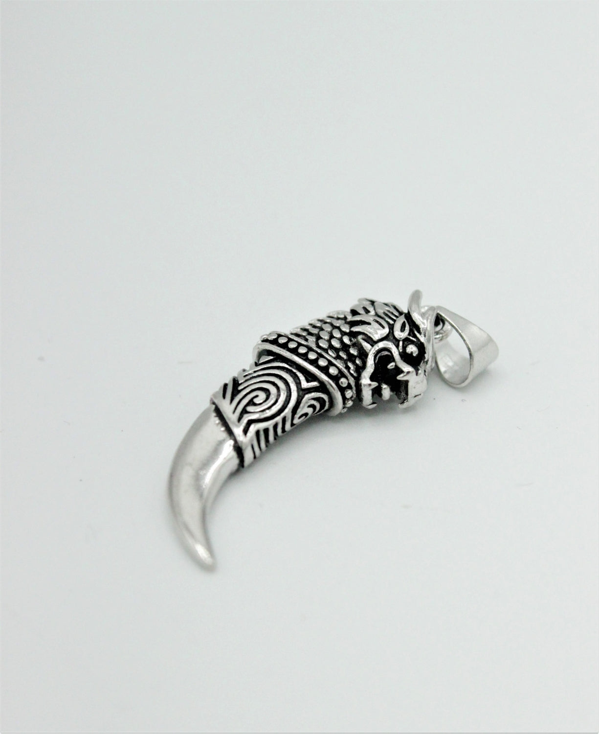 Pandantiv Tibetan Din Argint 925, 34x12mm