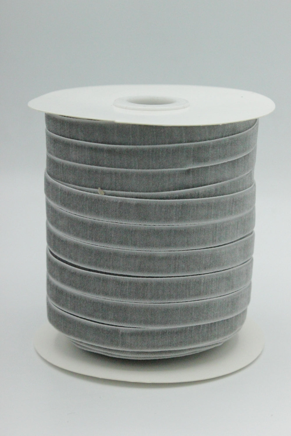Panglica De Catifea 10mm, Gri