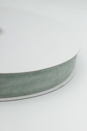 Panglica De Catifea 19mm,Gri Verzui