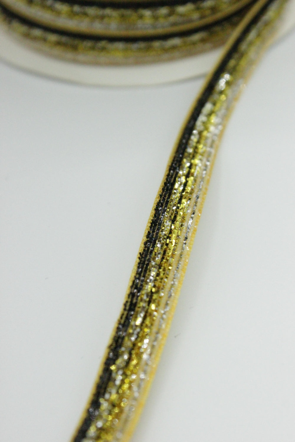 Panglica De Catifea Cu Lurex, 10mm