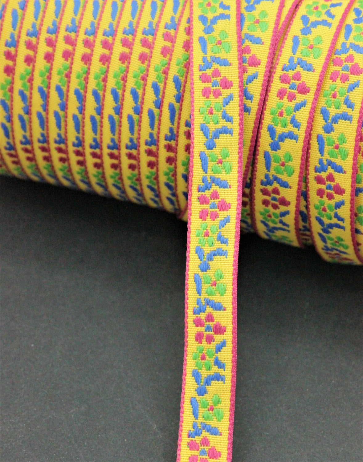 Panglica Decorativa 13mm, Galben