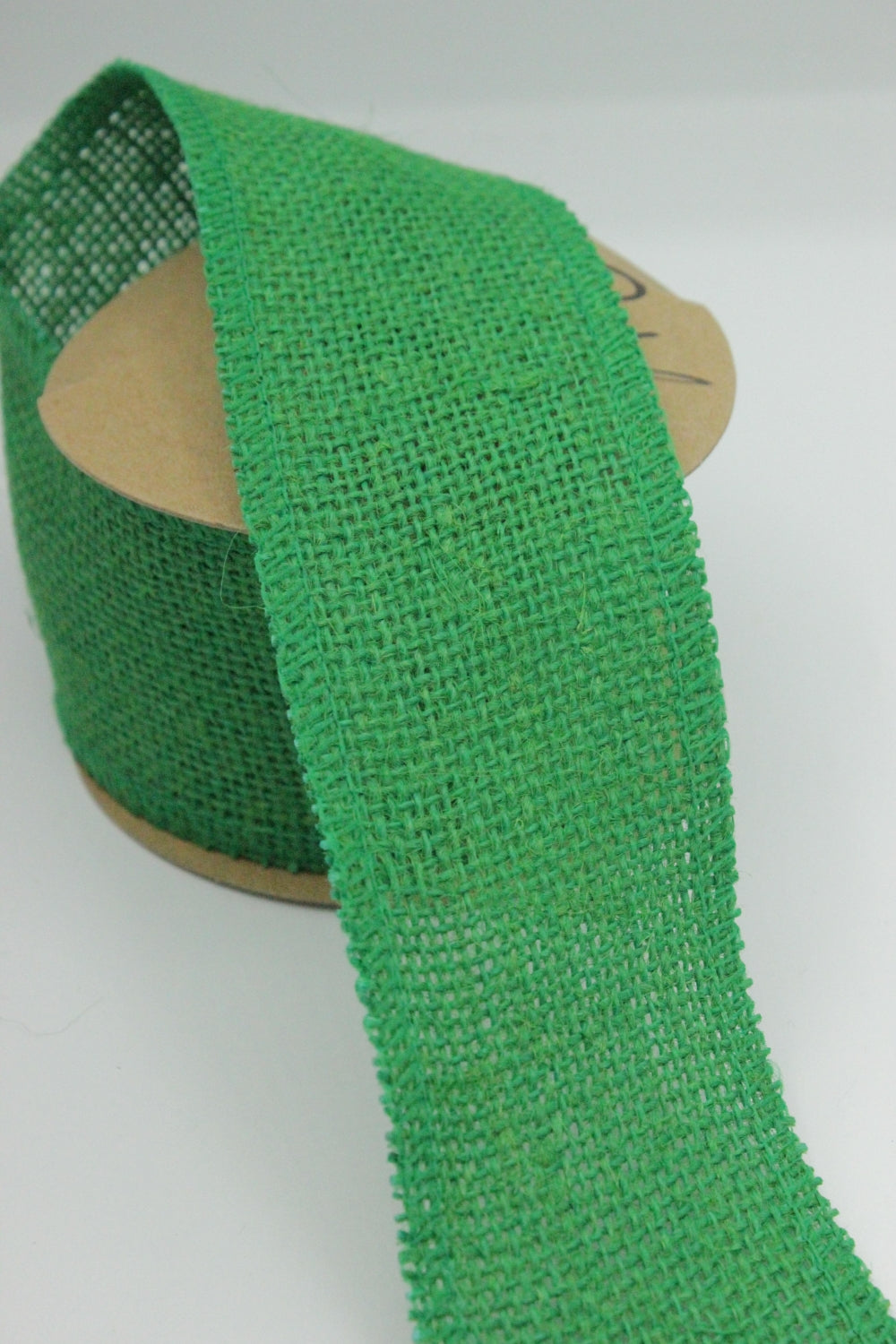 Panglica Decorativa Din Iuta, 60mm, Verde