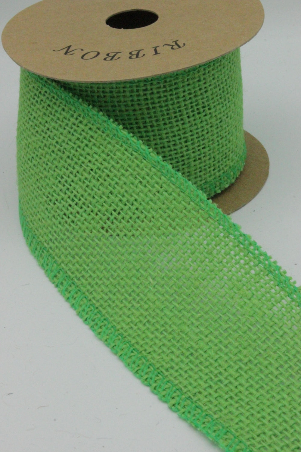 Panglica Decorativa Din Iuta, 60mm, Verde