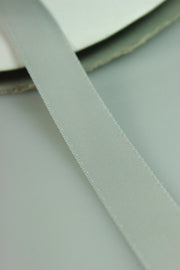 Panglica Dublu Satinata, 15mm, Gri