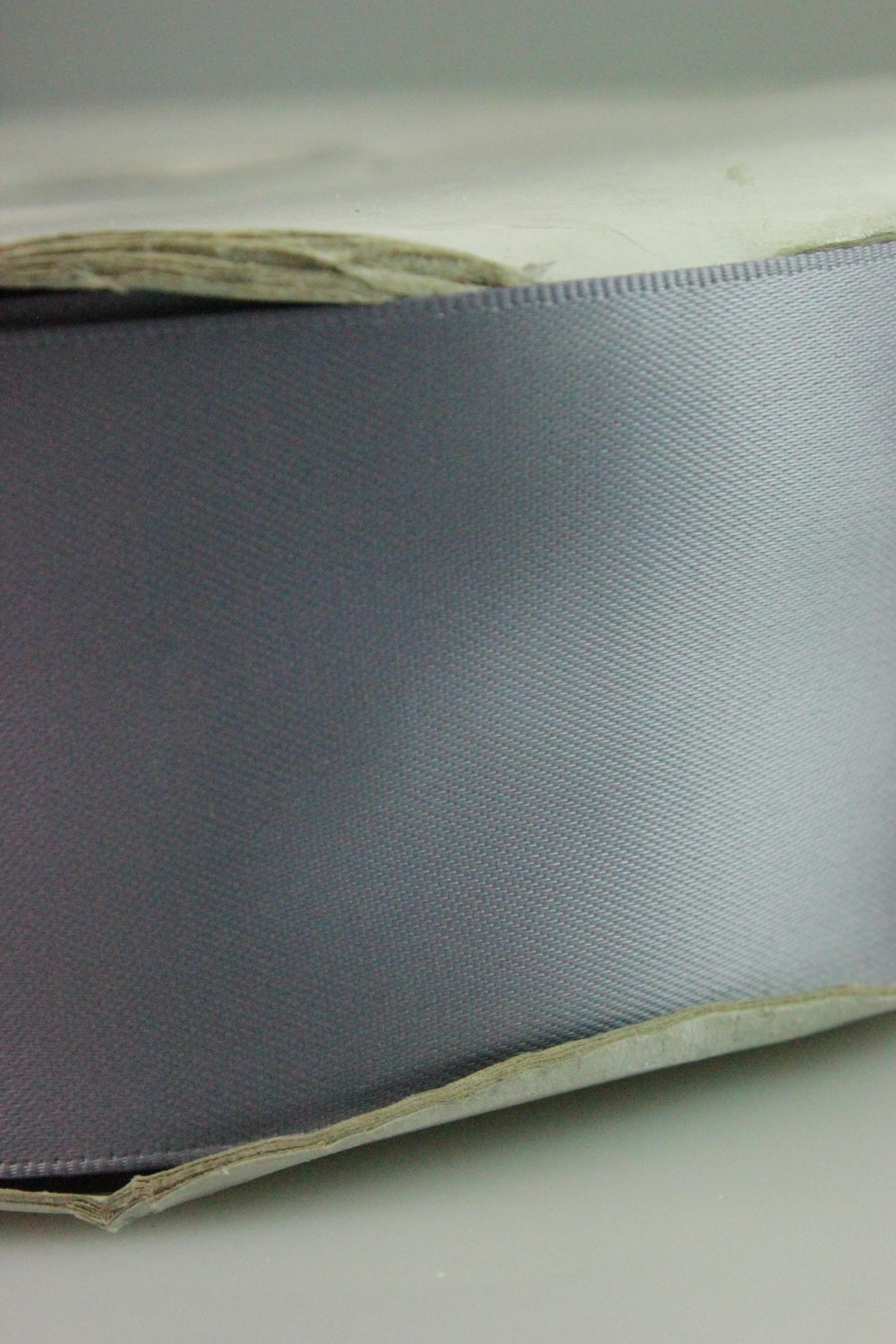 Panglica Dublu Satinata, 50mm, Gri Lila