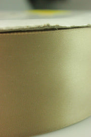 Panglica Dublu Satinata, 50mm, Bej