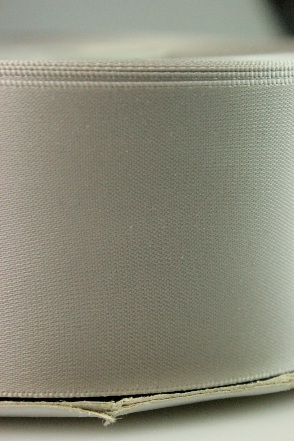 Panglica Dublu Satinata, 50mm, Gri Bej