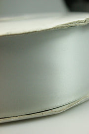 Panglica Dublu Satinata, 50mm, Gri Deschis