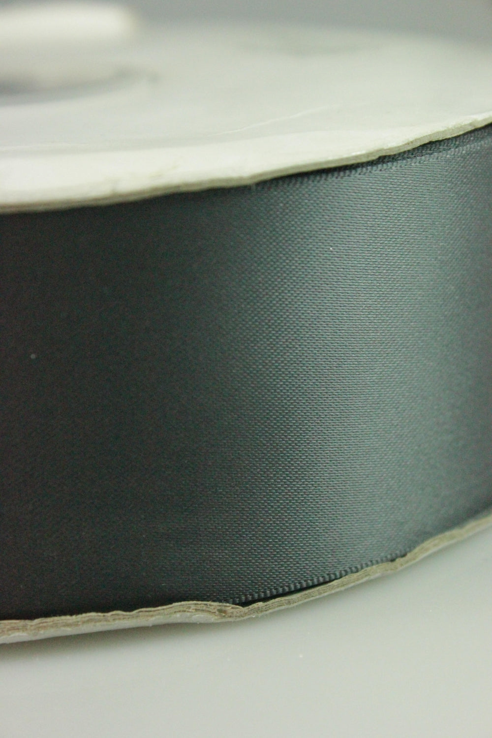 Panglica Dublu Satinata, 50mm, Gri Inchis