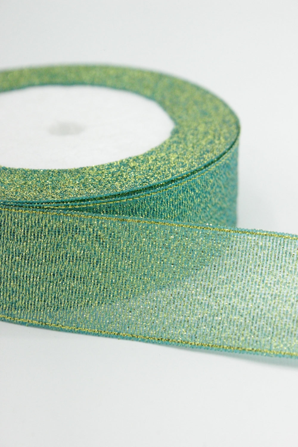 Panglica Lurex, 25mm, Verde