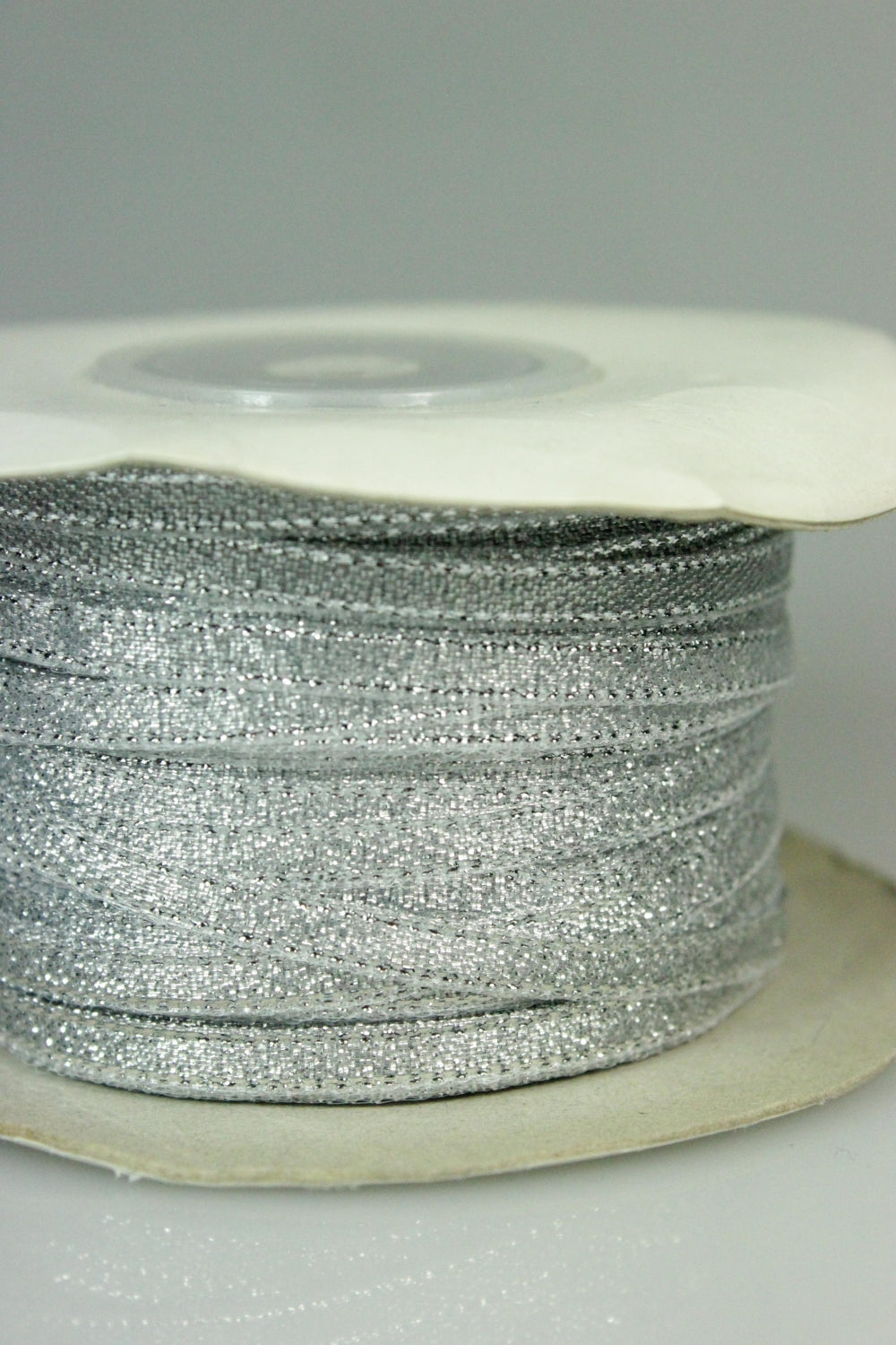 Panglica Lurex Argintie 4mm