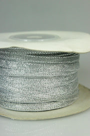 Panglica Lurex Argintie 4mm