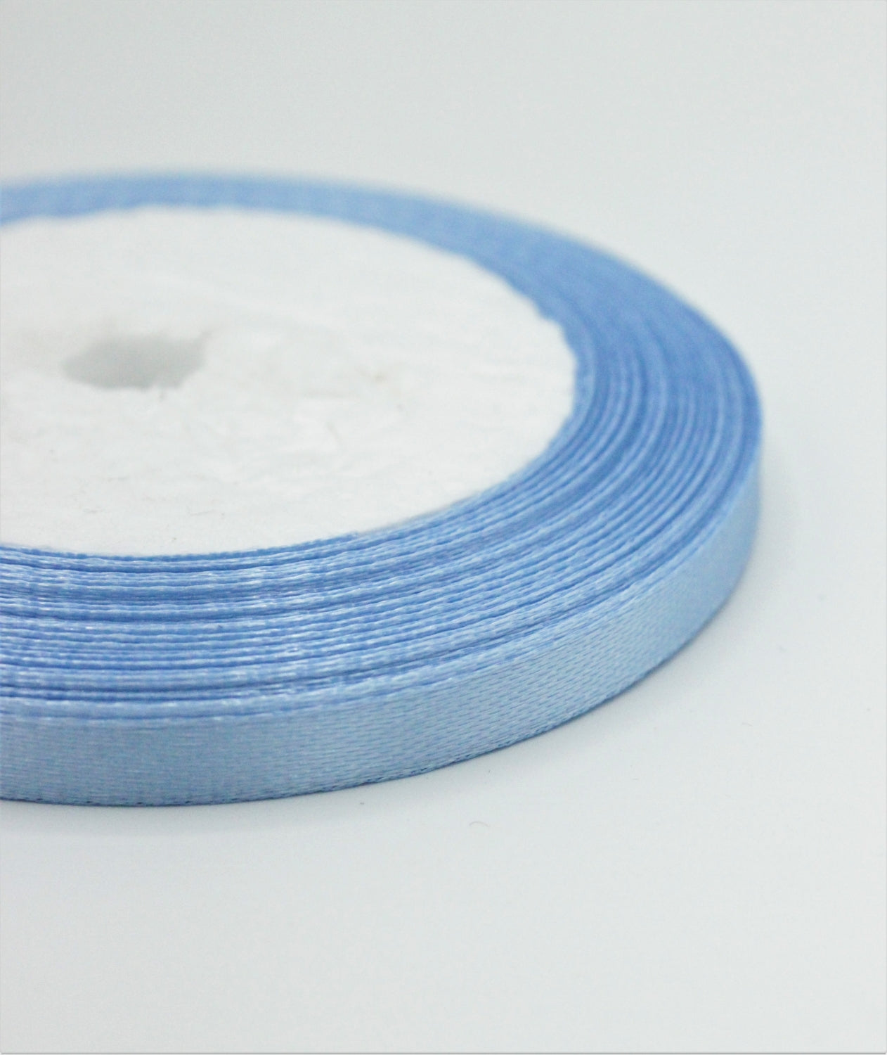 Panglica Saten 10mm, Albastru, 23m/Rola