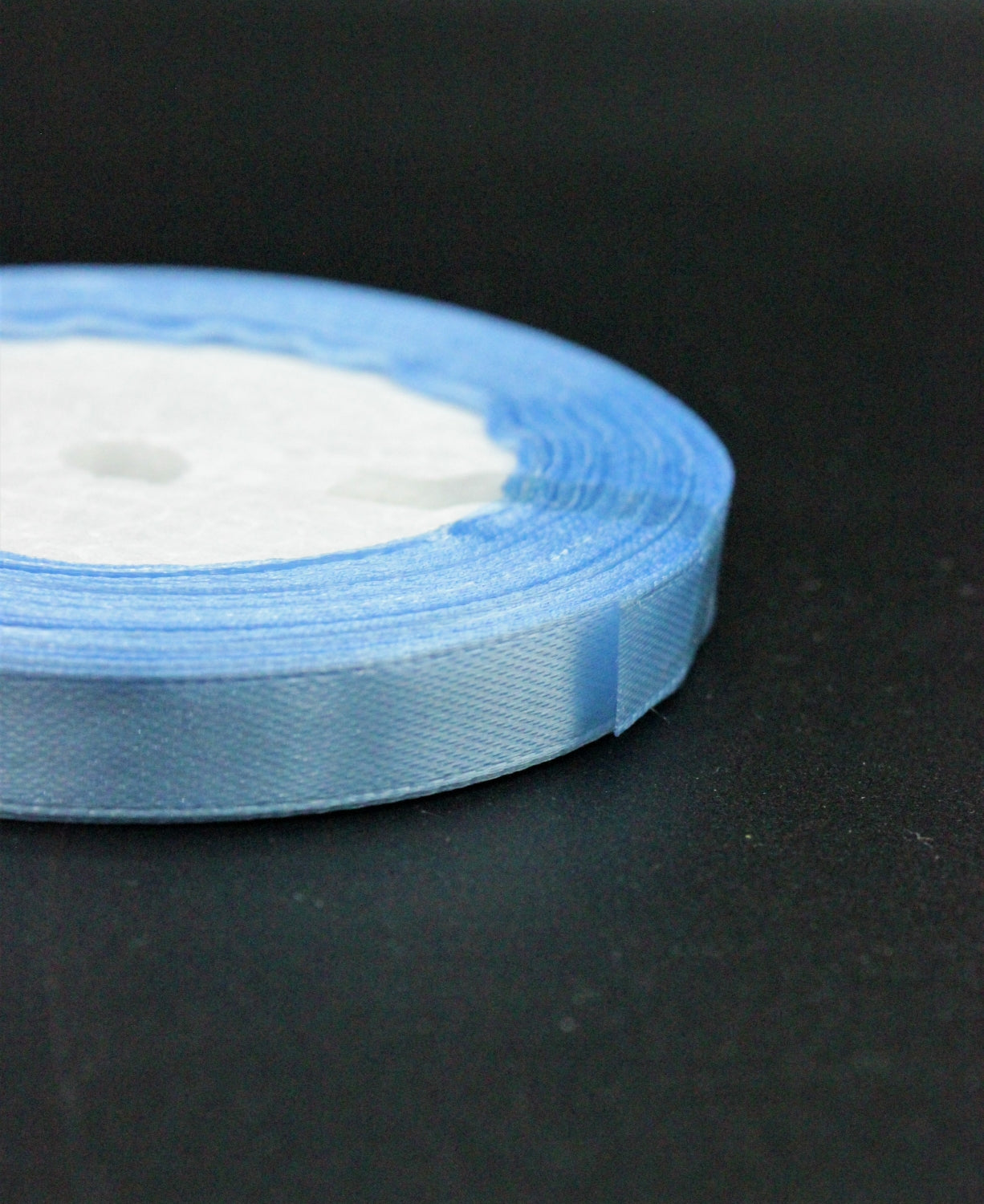 Panglica Saten 10mm, Bleu, 23m/Rola