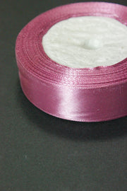 Panglica Saten 25mm, Roz, 23m/Rola