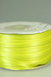 Panglica Saten 3mm, Galben