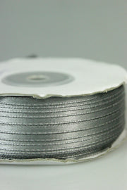 Panglica Saten 3mm, Gri