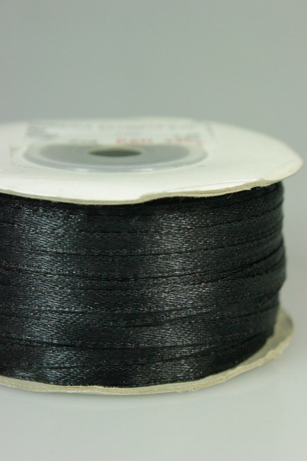 Panglica Saten 3mm, Negru